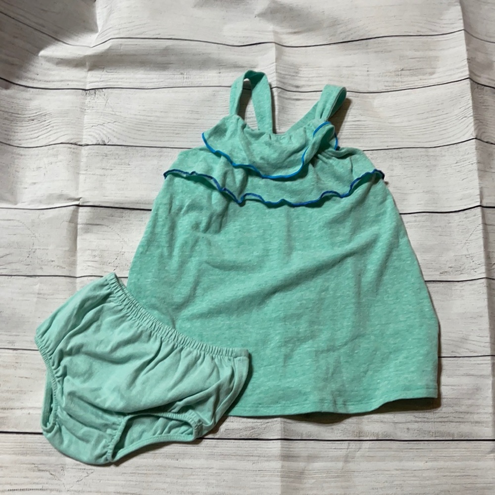 Cat & Jack Teal Dress size 18M